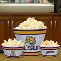 LSU Louisiana State Tigers NCAA College Melamine 3 Bowl Serving Set