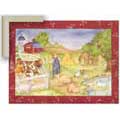 Old MacDonald's Farm - Contemporary mount print with beveled edge