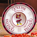 South Carolina Gamecocks NCAA College 14" Ceramic Chip and Dip Tray