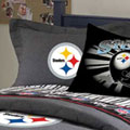 Pittsburgh Steelers Team Denim Pillow Sham
