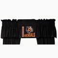 Cincinnati Bengals Locker Room Window Valance