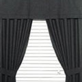 Team Denim Black Window Drape