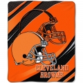 Cleveland Browns NFL Micro Raschel Blanket 50" x 60"