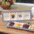 Kentucky Wildcats NCAA College Gameday Ceramic Relish Tray