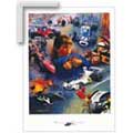 Racing Dreams - Contemporary mount print with beveled edge