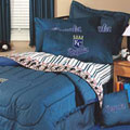 Kansas City Royals Team Denim Twin Comforter / Sheet Set