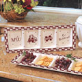 Mississippi State Bulldogs NCAA College Gameday Ceramic Relish Tray