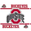 Ohio State Buckeyes Peel and Stick Wall Border