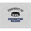 Edmonton Oilers 58" x 48" "Property Of" Blanket / Throw
