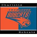 Charlotte Bobcats 60" x 50" All-Star Collection Blanket / Throw