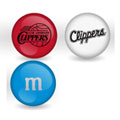 Los Angeles Clippers Custom Printed NBA M&M's With Team Logo