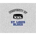 St. Louis Blues 58" x 48" "Property Of" Blanket / Throw