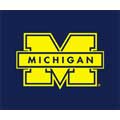 Michigan Wolverines 60" x 50" Classic Collection Blanket / Throw