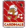 Arizona Cardinals NFL Baby 36" x 46" Triple Woven Jacquard Throw