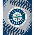 Seattle Mariners MLB "Tie Dye" 60" x 80" Super Plush Throw
