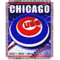 Chicago Cubs MLB 48"x 60" Triple Woven Jacquard Throw