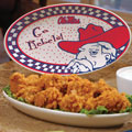 Mississippi Ole Miss Rebels NCAA College 12" Gameday Ceramic Oval Platter