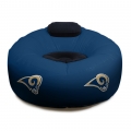 St. Louis Rams NFL Vinyl Inflatable Chair w/ faux suede cushions