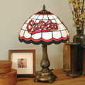 Baltimore Orioles MLB Stained Glass Tiffany Table Lamp