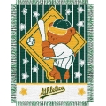 Oakland Athletics MLB Baby 36"x 46" Triple Woven Jacquard Throw