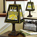 Iowa Hawkeyes NCAA College Art Glass Table Lamp