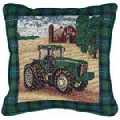 John Deere Contemporary Throw Pillow