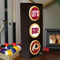 Washington Redskins NFL Stop Light Table Lamp