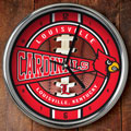 Louisville Cardinals NCAA College 12" Chrome Wall Clock