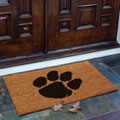 Clemson Tigers NCAA College Rectangular Outdoor Flocked Door Mat