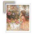 Morning Song - Contemporary mount print with beveled edge