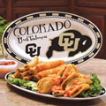 Colorado Buffalo NCAA College 12" Ceramic Oval Platter