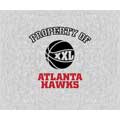 Atlanta Hawks 58" x 48" "Property Of" Blanket / Throw
