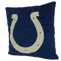 Indianapolis Colts NFL 16" Embroidered Plush Pillow with Applique