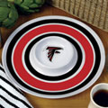 Atlanta Falcons NFL 14" Round Melamine Chip and Dip Bowl