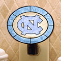 North Carolina Tarheels UNC NCAA College Art Glass Nightlight