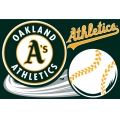 Oakland Athletics MLB 20" x 30" Acrylic Tufted Rug