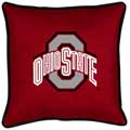 Ohio State Buckeyes Side Lines Toss Pillow
