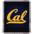 California UC Berkeley Golden Bears NCAA College "Focus" 48" x 60" Triple Woven Jacquard Throw