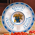 Kentucky Wildcats NCAA College 14" Ceramic Chip and Dip Tray