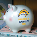 Buffalo Sabres NHL Ceramic Piggy Bank