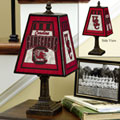 South Carolina Gamecocks NCAA College Art Glass Table Lamp