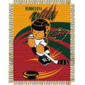 Minnesota Wild NHL Baby 36" x 46" Triple Woven Jacquard Throw