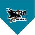 San Jose Sharks 60" x 50" Team Fleece Blanket / Throw