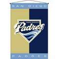 San Diego Padres 29" x 45" Deluxe Wallhanging