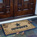 Dallas Cowboys NFL Rectangular Outdoor Door Mat