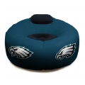 Philadelphia Eagles NFL Vinyl Inflatable Chair w/ faux suede cushions