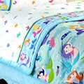 Mermaids Queen Comforter / Sheet Set