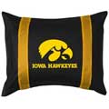 Iowa Hawkeyes Side Lines Pillow Sham