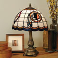 Washington Redskins NFL Stained Glass Tiffany Table Lamp