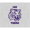 LSU Louisiana State Tigers 58" x 48" "Property Of" Blanket / Throw